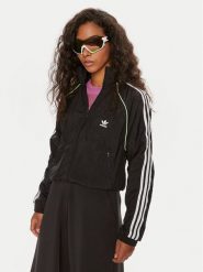 Adidas Bluza IT9689 Czarny Regular Fit. Czarne bluzy adidas, l, bez wzorów, z syntetyku, bez kaptura. Za 219.99 zł.