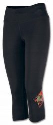 Legginsy do biegania damskie Joma Pirate Pants Trendy. Czarne legginsy Joma, bez wzorów, z poliesteru. Za 64.99 zł.