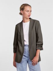 Pieces Marynarka Bosella 17090996 Brązowy Regular Fit. Brązowe marynarki i żakiety Pieces, s, bez wzorów, z syntetyku, bez ramiączek. Za 109.99 zł.