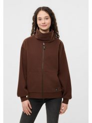 Bench Bluza "Denia" w kolorze brązowym rozmiar: 40. Brązowe bluzy bez kaptura Bench, bez wzorów, z bawełny, bez kaptura. Za 171.28 zł.