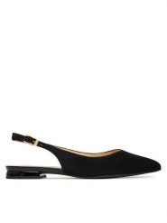 HÖGL Baleriny 0-180102-01000 Czarny. Czarne baleriny Högl, bez wzorów, ze skóry, bez obcasa, bez zapięcia. Za 699.99 zł.