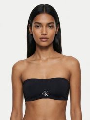 Calvin Klein Swimwear Góra od bikini LV00Q61101 Czarny. Czarne bikini Calvin Klein Swimwear, bez wzorów, z syntetyku. Za 229.99 zł.