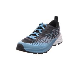 Buty trekkingowe damskie Lowa Amplux. Niebieskie buty trekkingowe Lowa, na jesień, z materiału, bez zapięcia. Za 799.00 zł.