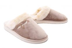 METEOR 080 Pola beige, kapcie damskie. Brązowe kapcie Meteor, bez wzorów. Za 53.99 zł.