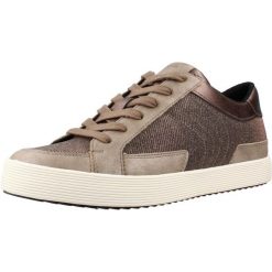 Buty GEOX D BLOMIEE Szary. Szare buty trekkingowe Geox, z syntetyku, bez zapięcia. Za 299.99 zł.