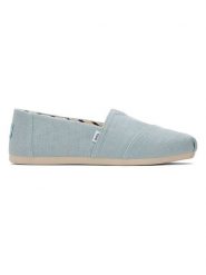 TOMS Espadryle w kolorze turkusowym rozmiar: 37. Niebieskie espadryle TOMS, bez wzorów, bez obcasa. Za 145.60 zł.