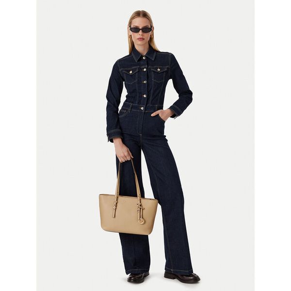 Torebka MICHAEL Michael Kors. Brązowe shopper bag MICHAEL Michael Kors, bez wzorów, bez dodatków. Za 1,019.00 zł.