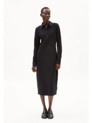 Armedangels Sukienka "Aniniaa" w kolorze czarnym rozmiar: M. Czarne sukienki ARMEDANGELS, na co dzień, m, bez wzorów, z bawełny, bez kołnierzyka, bez ramiączek, maxi, proste. Za 201.55 zł.