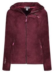 ANAPURNA Kurtka polarowa "Uternel" w kolorze bordowym rozmiar: S. Czerwone kurtki ANAPURNA, s, bez wzorów, z polaru, bez kaptura. Za 82.99 zł.