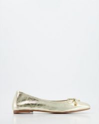 BALERINY DAMSKIE 21655 GOLD. Baleriny Venezia, bez wzorów, ze skóry, bez obcasa, bez zapięcia. Za 229.00 zł.