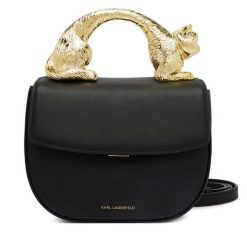 Torebka KARL LAGERFELD. Czarne torebki klasyczne KARL LAGERFELD, bez wzorów, klasyczne, bez dodatków. Za 1,299.00 zł.