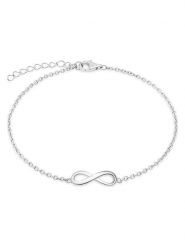 S.Oliver Srebrna bransoletka z elementem ozdobnym rozmiar: onesize. Szare bransoletki S.Oliver, srebrne. Za 121.99 zł.