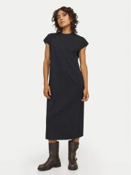 JJXX Sukienka codzienna Astrid 12263240 Czarny Boxy Fit. Czarne sukienki JJXX, na co dzień, s, bez wzorów, z bawełny, bez kołnierzyka, bez ramiączek, proste. Za 99.99 zł.