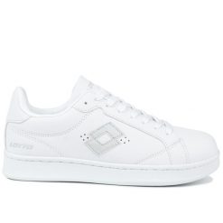 Buty damskie sportowe do chodzenia Lotto JAMBOL GC. Białe buty treningowe Lotto, bez wzorów, bez zapięcia, trekkingowe. Za 139.00 zł.