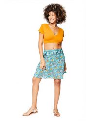 Aller Simplement Spódnica w kolorze turkusowym rozmiar: 34-40. Niebieskie spódnice Aller Simplement, bez wzorów, mini. Za 39.99 zł.