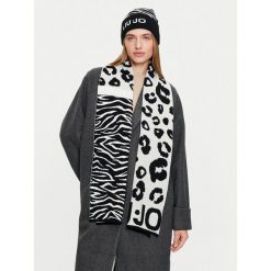 Zestaw Szalik i Czapka Liu Jo. Czarne szaliki i kominy Liu Jo, bez wzorów. Za 379.99 zł.