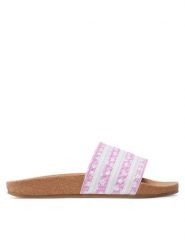 Adidas Klapki adilette W GX9483 Różowy. Czerwone klapki adidas, bez wzorów, z tworzywa sztucznego, sportowe, bez obcasa, bez zapięcia. Za 169.99 zł.