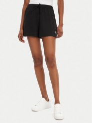 Juicy Couture Szorty sportowe Dream Of Shrt JCLHS125506 Czarny Regular Fit. Czarne szorty sportowe Juicy Couture, bez wzorów, z syntetyku. Za 79.99 zł.