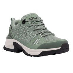 Buty Sportowe Damskie Zindzi II DLX. Niebieskie buty treningowe Trespass, bez wzorów, z materiału, bez zapięcia, trekkingowe. Za 498.99 zł.
