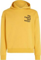Bluza sportowa damska O'neill FUTURE SURF SOCIETY HOODIE. Żółte bluzy z kapturem O'Neill, m, bez wzorów, z bawełny, bez kaptura. Za 312.40 zł.