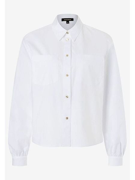 More & More Koszula w kolorze białym rozmiar: 44. Białe koszule More & More, bez wzorów, z bawełny, bez kołnierzyka, bez ramiączek. Za 118.01 zł.