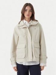 Tommy Hilfiger Kurtka przejściowa Utility WW0WW48612 Beżowy jasny Relaxed Fit. Brązowe kurtki Tommy Hilfiger, s, bez wzorów, z bawełny, bez kaptura. Za 1,099.00 zł.
