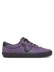 Vans Tenisówki Sport Low VN000D09PRP1 Fioletowy. Fioletowe trampki sportowe Vans, bez wzorów, ze skóry, bez zapięcia, tenisowe. Za 219.99 zł.