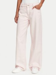 HUGO Jeansy Gamala 50566764 Różowy jasny Relaxed Fit. Czerwone jeansy Hugo, bez wzorów, z jeansu. Za 509.99 zł.