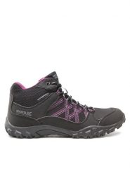 Regatta Trekkingi Lady Edgepoint Mid Wp RWF622 Czarny. Czarne buty trekkingowe Regatta, bez wzorów, z materiału, bez zapięcia, trekkingowe. Za 199.99 zł.