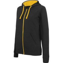 Bluza z kapturem Kariban Contrastée. Czarne bluzy KARIBAN, l, bez wzorów, z bawełny, bez ramiączek, z kapturem. Za 229.00 zł.