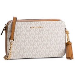Torebka MICHAEL Michael Kors. Brązowe listonoszki MICHAEL Michael Kors, bez wzorów, bez dodatków. Za 859.99 zł.