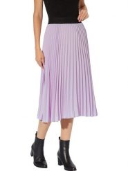 Heine Spódnica w kolorze fioletowym rozmiar: 38. Różowe spódnice Heine, bez wzorów, midi. Za 61.60 zł.