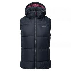 Kamizelka damska Hi-Tec Lady Callie - granatowa, Rozmiar XL. Kamizelki Hi-tec, na zimę, m, bez wzorów, ze skóry, sportowe, bez ramiączek, z kapturem, do biegania. Za 184.99 zł.