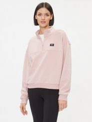 Vans Bluza Leighton Mock Neck Fleece VN000A5VZUL1 Różowy Regular Fit. Czerwone bluzy Vans, m, bez wzorów, z syntetyku, bez kaptura. Za 179.99 zł.