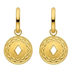 Purelei Purelei Kolczyki Lolani Kolczyki koła 1 ct Damski. Czerwone kolczyki Purelei, srebrne. Za 143.49 zł.