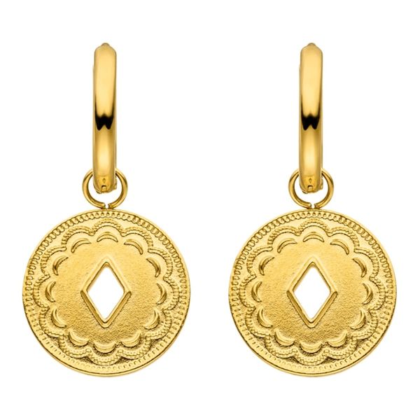 Purelei Purelei Kolczyki Lolani Kolczyki koła 1 ct Damski. Czerwone kolczyki Purelei, srebrne. Za 143.49 zł.