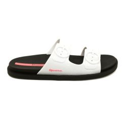 Klapki damskie rekreacyjne Ipanema 26877 Follow Fem White białe. Białe klapki bez wzorów, z syntetyku, sportowe, bez obcasa, bez zapięcia. Za 76.92 zł.