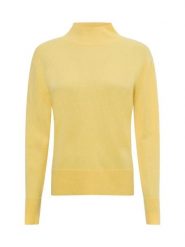 Franco Callegari sweter z czystego kaszmiru Kobiety Kaszmir żółty, L. Żółte swetry Franco Callegari, l, bez wzorów, z kaszmiru, bez ramiączek. Za 599.95 zł.
