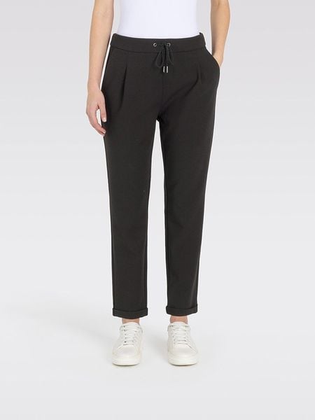 MAC Spodnie chino "Easy Chic" w kolorze czarnym rozmiar: 42. Czarne chinosy MAC, bez wzorów. Za 206.91 zł.
