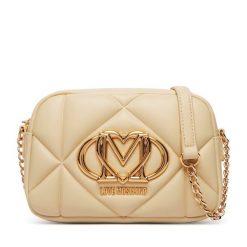 Torebka LOVE MOSCHINO. Brązowe listonoszki Love Moschino, bez wzorów, bez dodatków. Za 879.99 zł.