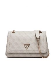 Guess Torebka HWBG7879210 Écru. Kopertówki Guess, z aplikacjami, ze skóry, wizytowe, bez dodatków. Za 379.99 zł.