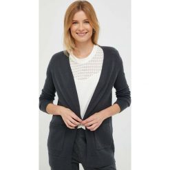 Vero Moda kardigan damski kolor szary lekki. Szare swetry Vero Moda, l, bez wzorów, z poliesteru, bez ramiączek. Za 139.99 zł.