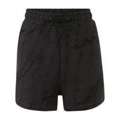 Spodenki damskie FILA Rodos AOP. Czarne szorty Fila, bez wzorów. Za 129.99 zł.