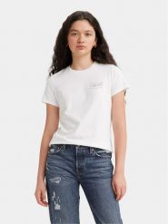 Levi's® T-Shirt The Perfect 17369-2434 Biały Standard Fit. Białe t-shirty s, bez wzorów, z bawełny, bez kołnierzyka, bez ramiączek. Za 159.99 zł.