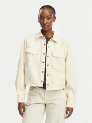 G-Star Raw Kurtka jeansowa D29107-E362 Kremowy Relaxed Fit. Białe kurtki G-Star Raw, l, bez wzorów, z bawełny, retro, bez kaptura. Za 509.99 zł.