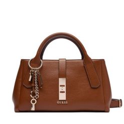 Torebka Guess. Brązowe torebki klasyczne Guess, z aplikacjami, bez dodatków. Za 639.99 zł.