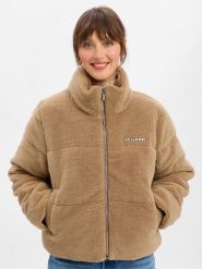 PEGADOR kurtka pikowana - Georgia Teddy Kobiety brązowy, XS. Brązowe kurtki PEGADOR, xs, bez wzorów, z puchu, bez kaptura. Za 429.95 zł.