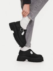 G-Star Raw Półbuty CEO-WI34-MANYA-07 Czarny. Czarne półbuty wsuwane G-Star, bez wzorów, z nubiku, retro, bez obcasa, na płaskiej podeszwie. Za 349.99 zł.