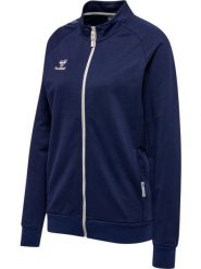 Damska bawełniana bluza dresowa zapinana na zamek Hummel Move Grid. Niebieskie bluzy z kapturem Hummel, xl, bez wzorów, z bawełny, z kapturem, do piłki nożnej. Za 299.60 zł.