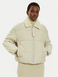 Calvin Klein Jeans Kurtka puchowa Aviator J20J224121 Beżowy Relaxed Fit. Brązowe kurtki Calvin Klein Jeans, l, bez wzorów, z bawełny, bez kaptura. Za 549.99 zł.